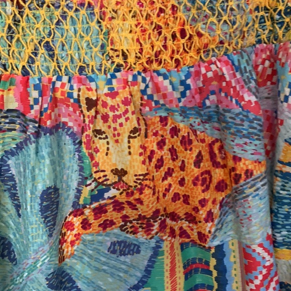 FARM Rio Colorful Patchwork Mini Dress - Picture 13 of 16